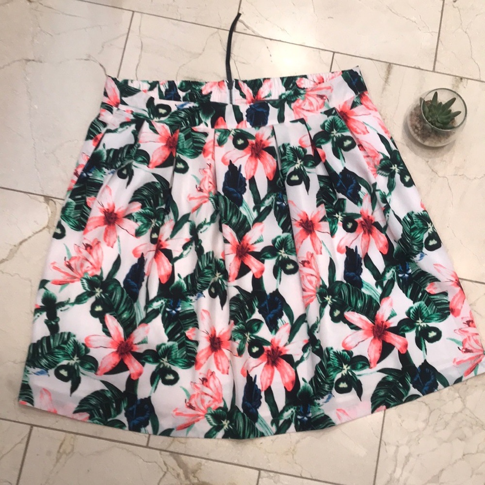 Vince Camuto Floral Skirt